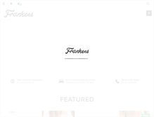 Tablet Screenshot of frankees.com